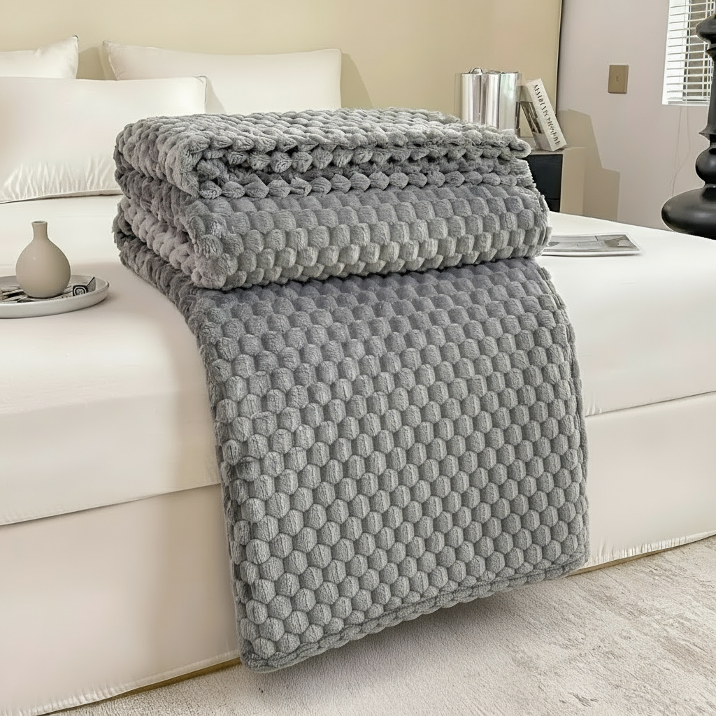 Wohnmarket® Decke – Superweiche und warme Decke für Sofa und Bett