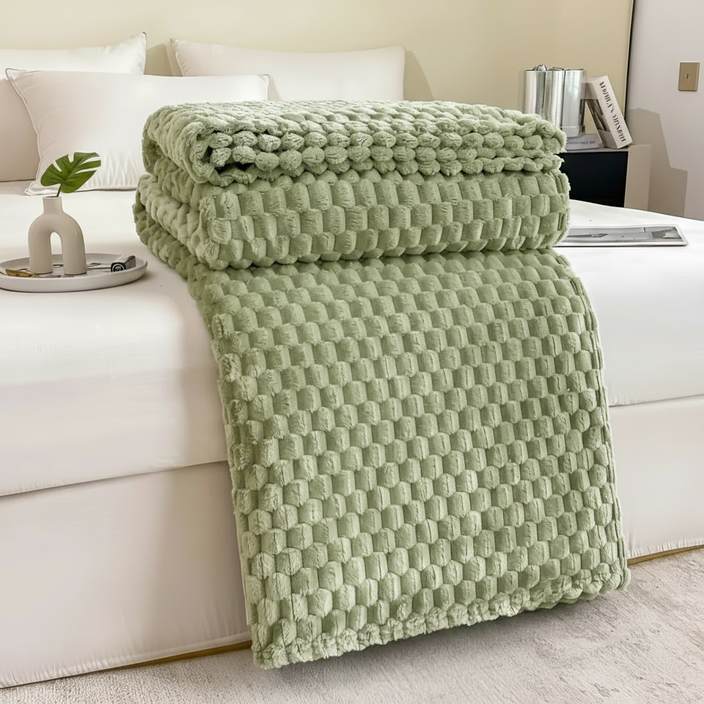 Wohnmarket® Decke – Superweiche und warme Decke für Sofa und Bett