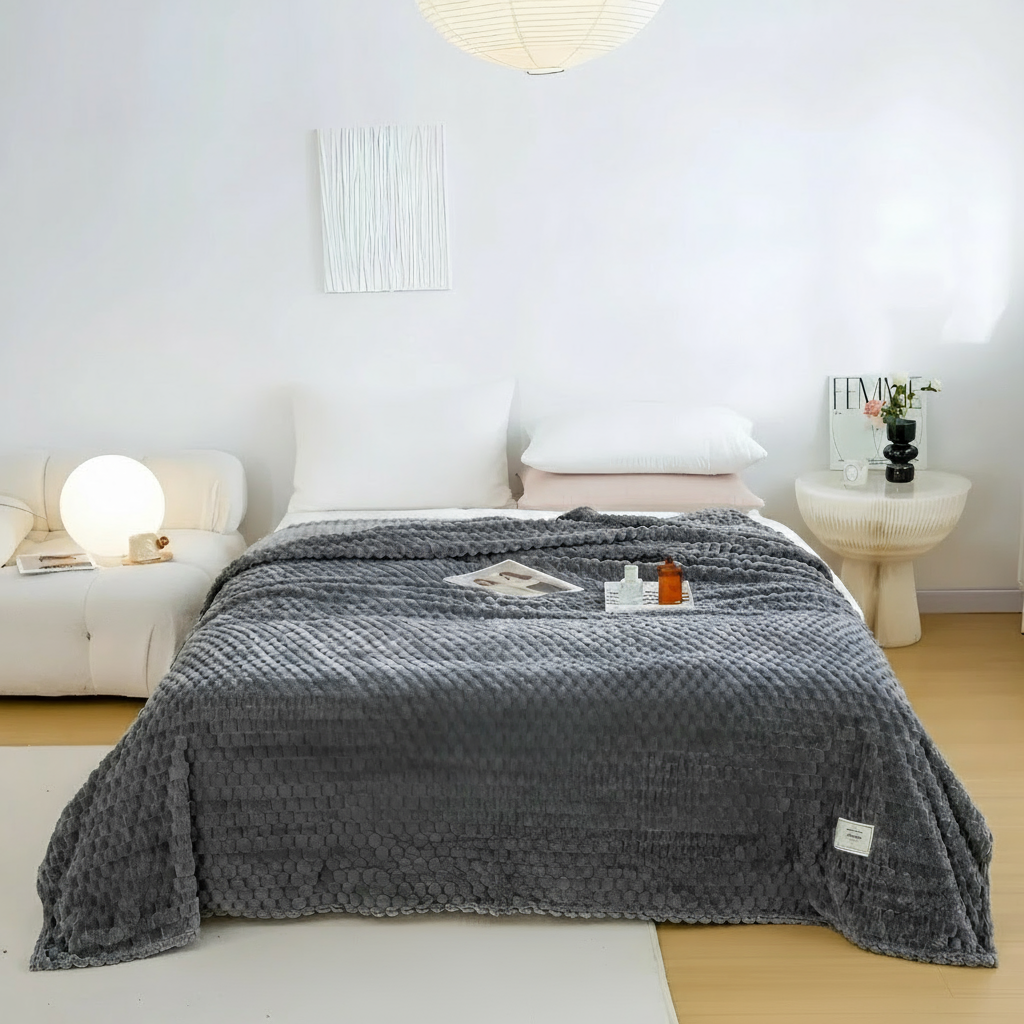Wohnmarket® Decke – Superweiche und warme Decke für Sofa und Bett