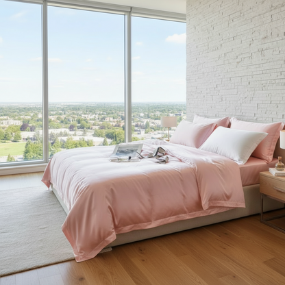 Wohnmarket® Seidenbettwäsche-Set