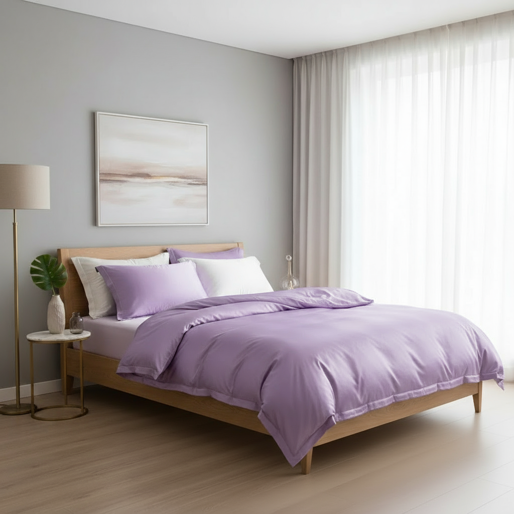 Wohnmarket® Seidenbettwäsche-Set