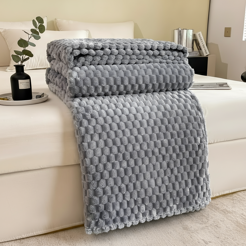 Wohnmarket® Decke – Superweiche und warme Decke für Sofa und Bett