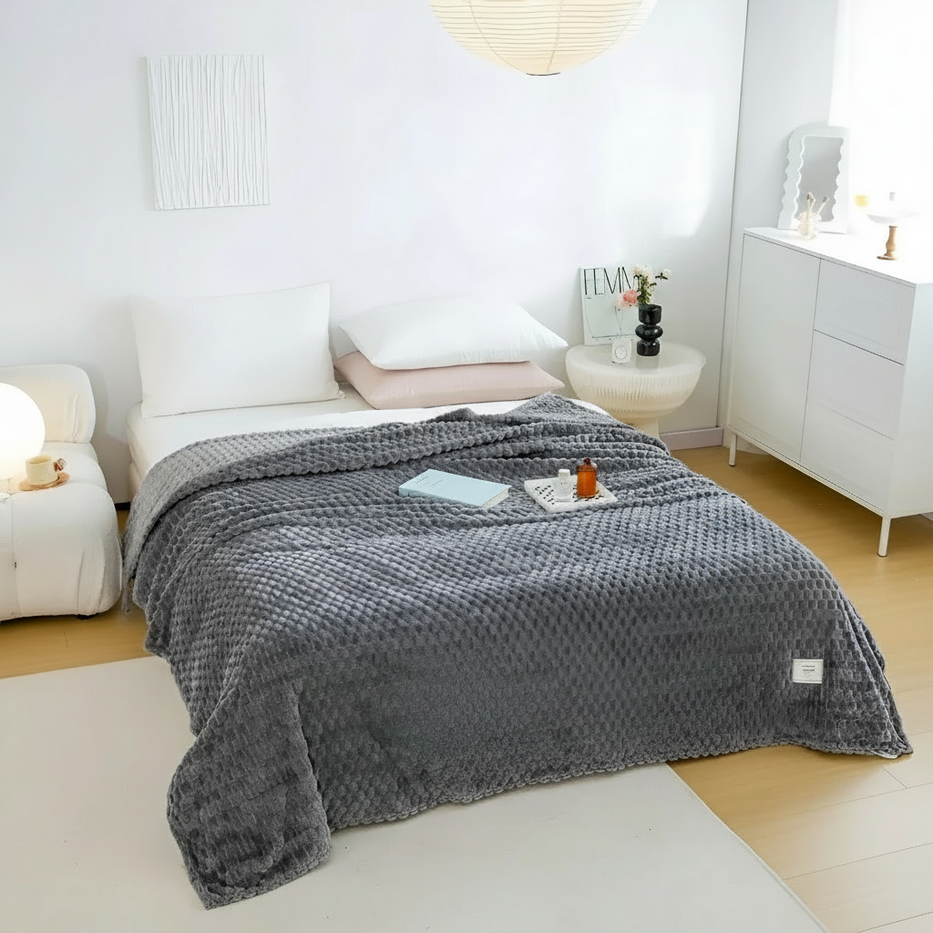 Wohnmarket® Decke – Superweiche und warme Decke für Sofa und Bett
