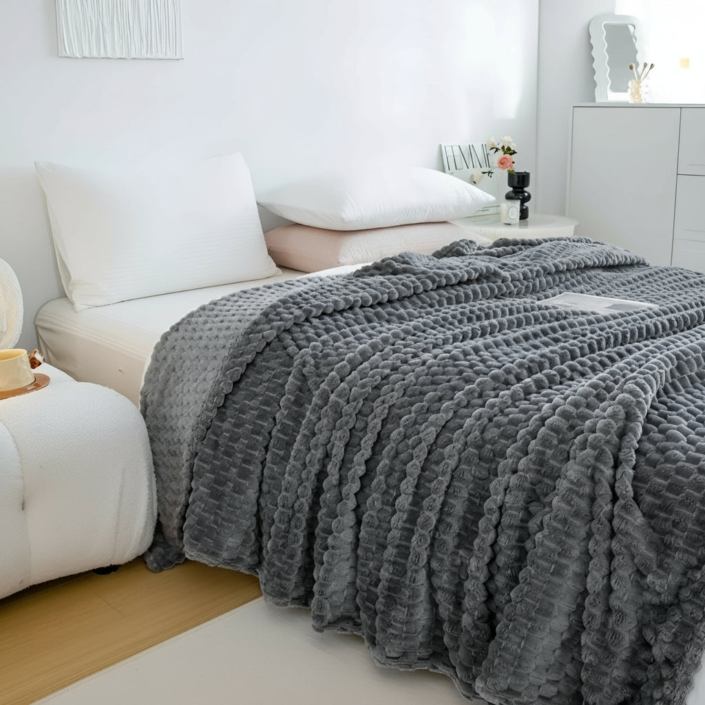 Wohnmarket® Decke – Superweiche und warme Decke für Sofa und Bett
